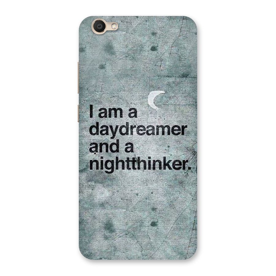 Day Dreamer Night Thinker Back Case for Vivo V5