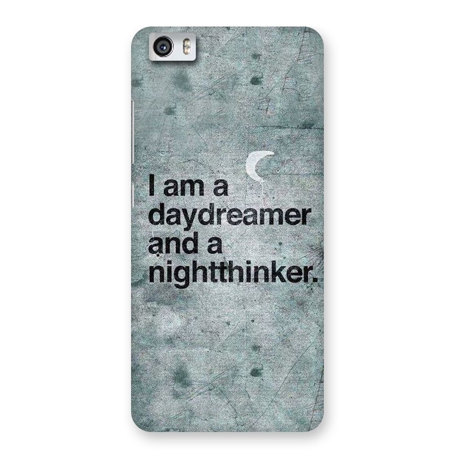 Day Dreamer Night Thinker Back Case for Xiaomi Redmi Mi5