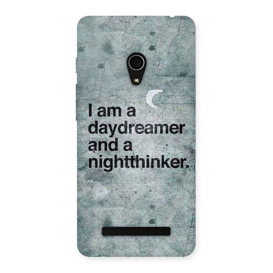 Day Dreamer Night Thinker Back Case for Zenfone 5