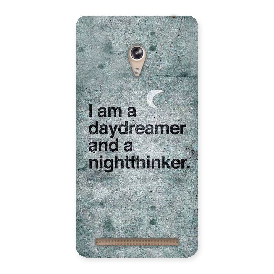 Day Dreamer Night Thinker Back Case for Zenfone 6