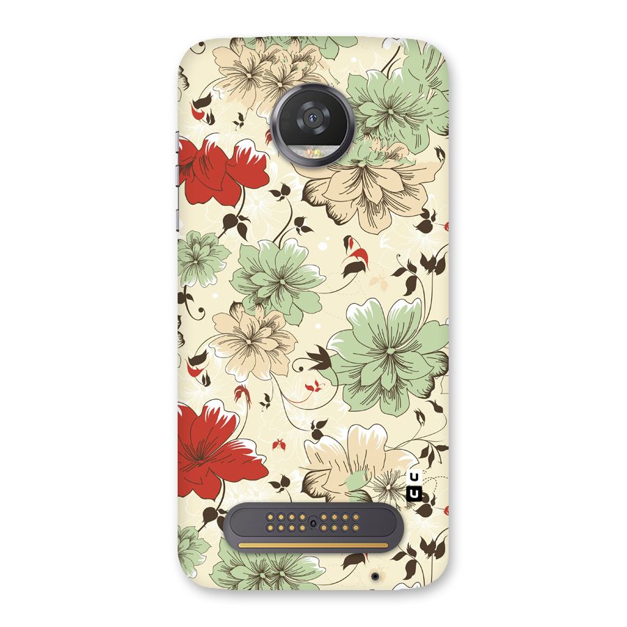 Decent Design Back Case for Moto Z2 Play