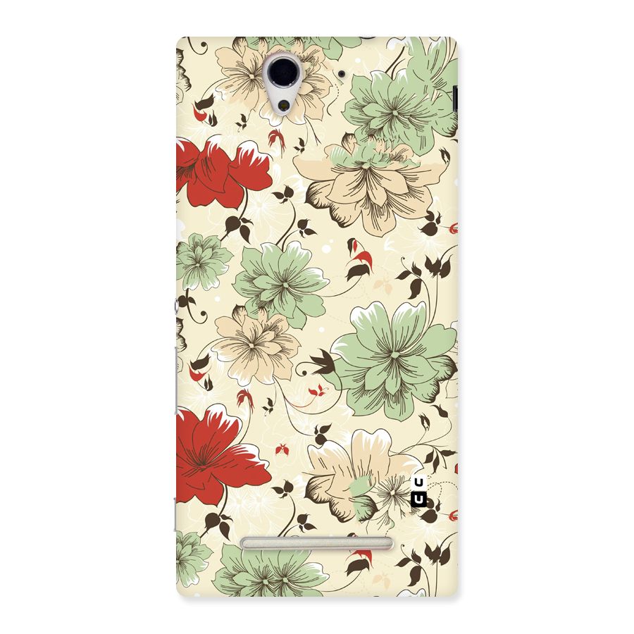 Decent Design Back Case for Sony Xperia C3