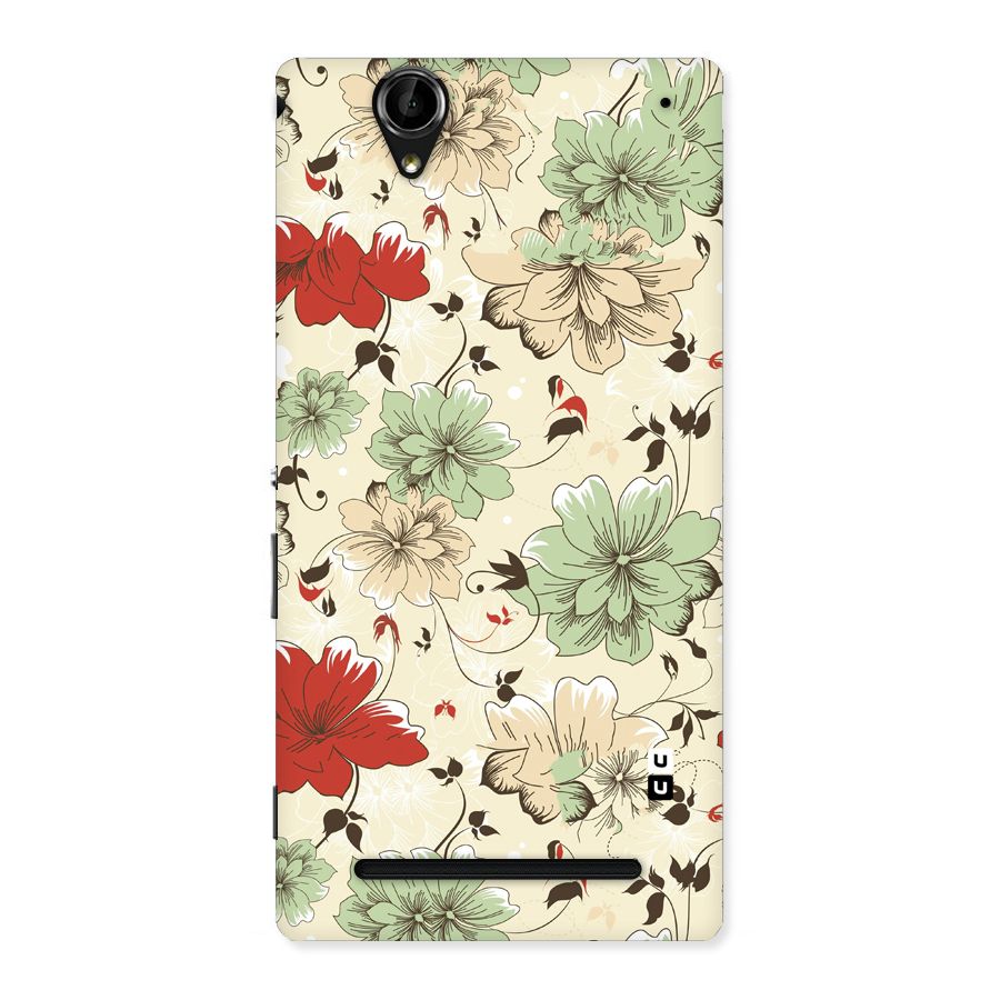 Decent Design Back Case for Sony Xperia T2