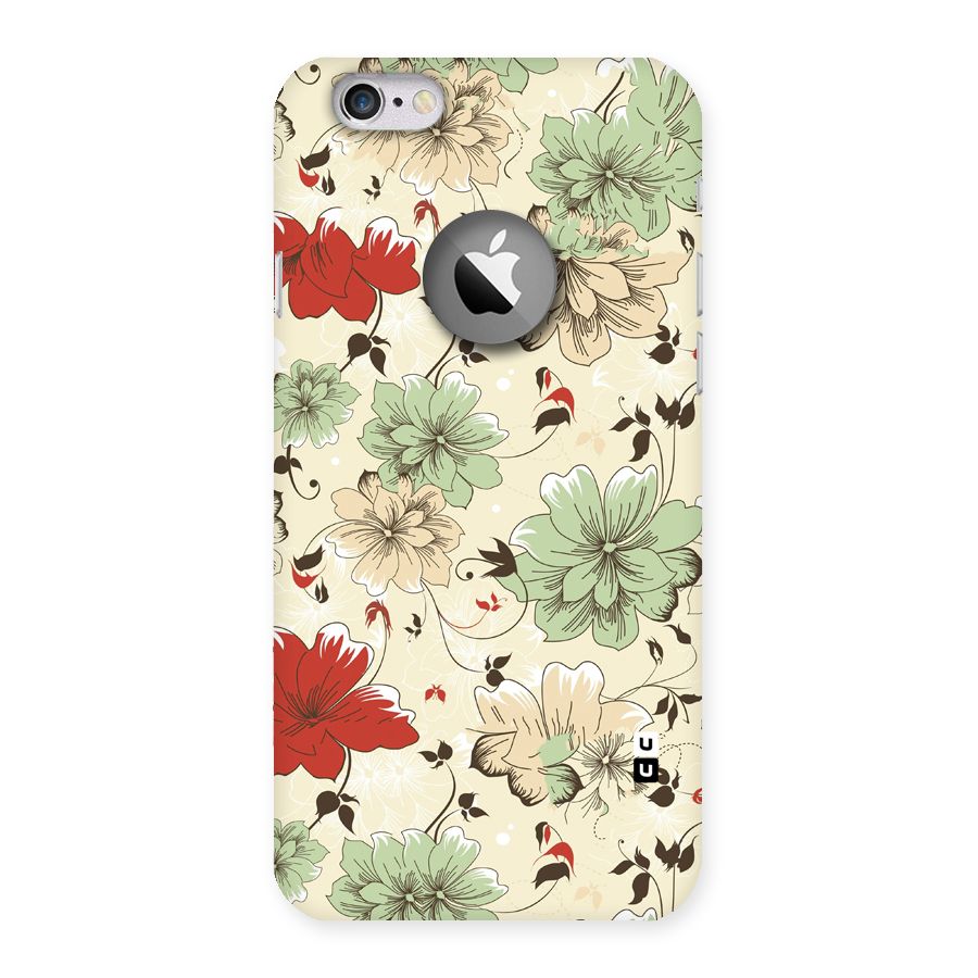 Decent Design Back Case for iPhone 6 Logo Cut