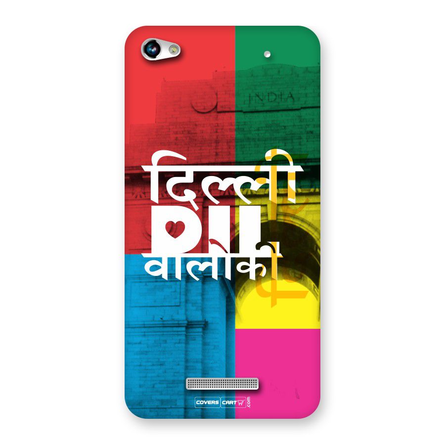Delhi Citystyle Back Case for Canvas Hue 2 A316