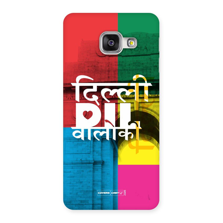 Delhi Citystyle Back Case for Galaxy A3 2016