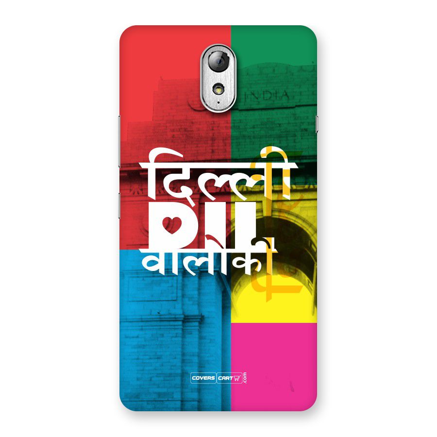 Delhi Citystyle Back Case for Lenovo Vibe P1M