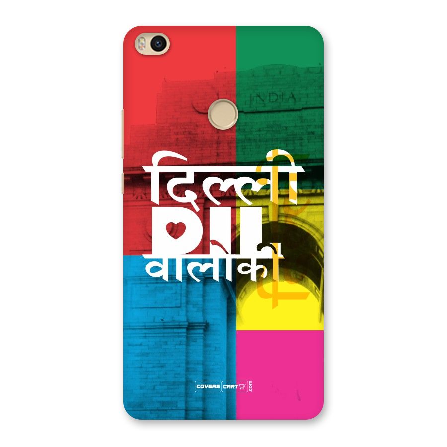 Delhi Citystyle Back Case for Mi Max 2