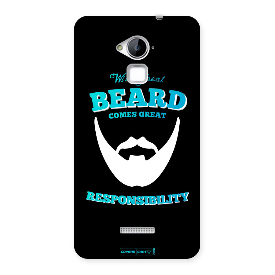 Dense Beard Back Case for Coolpad Note 3