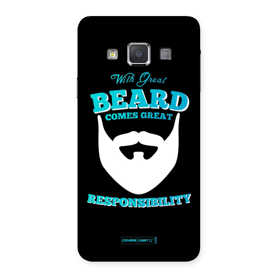 Dense Beard Back Case for Galaxy A3