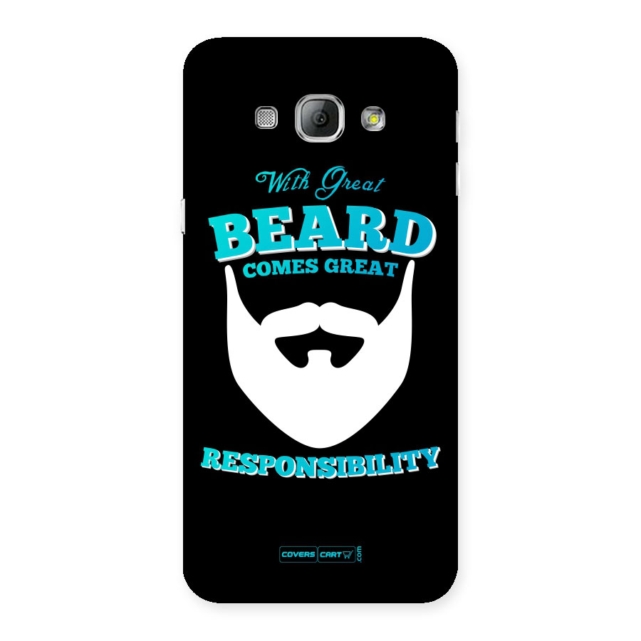 Dense Beard Back Case for Galaxy A8