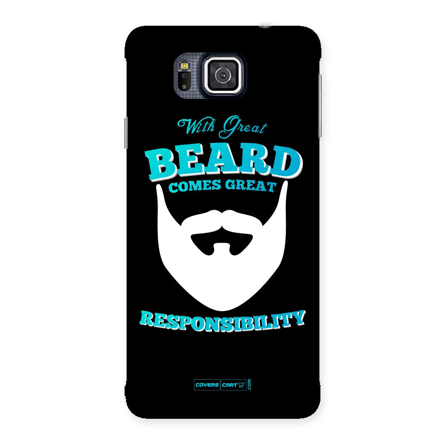 Dense Beard Back Case for Galaxy Alpha