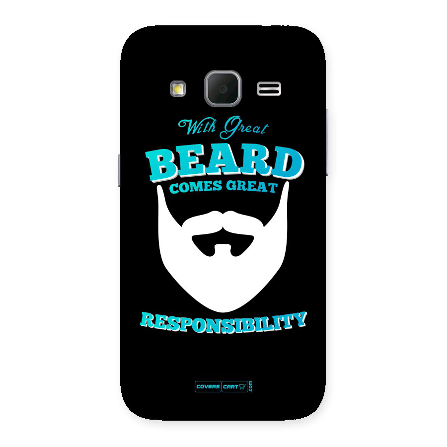 Dense Beard Back Case for Galaxy Core Prime