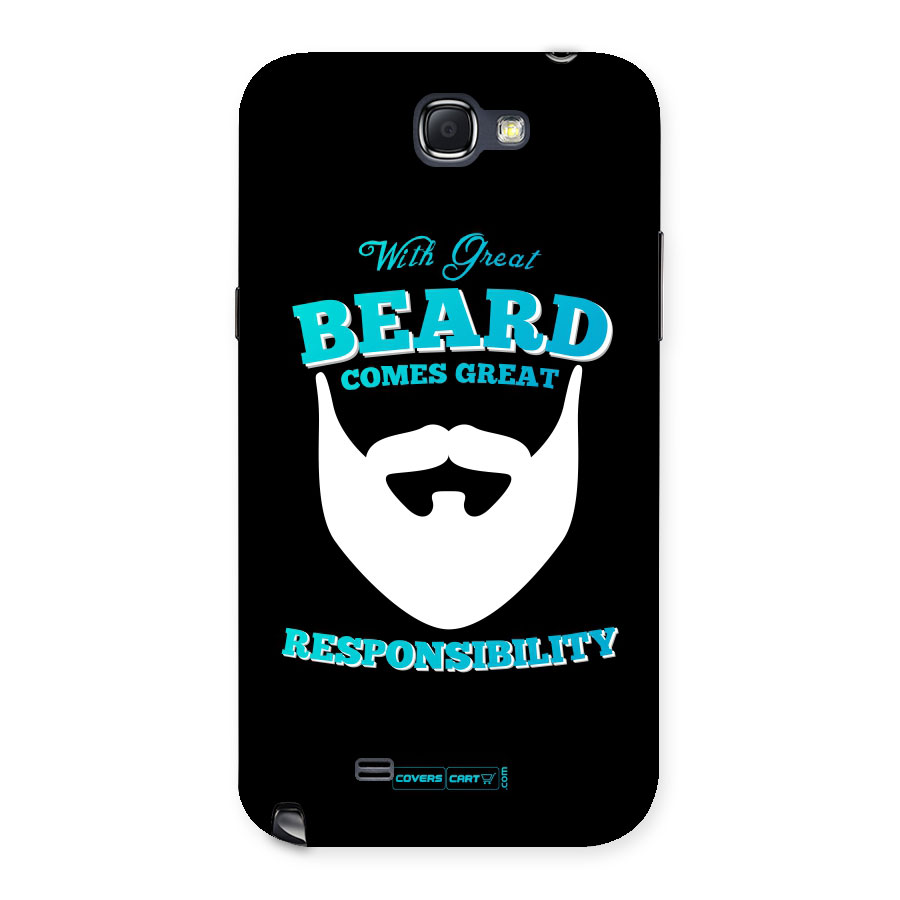 Dense Beard Back Case for Galaxy Note 2