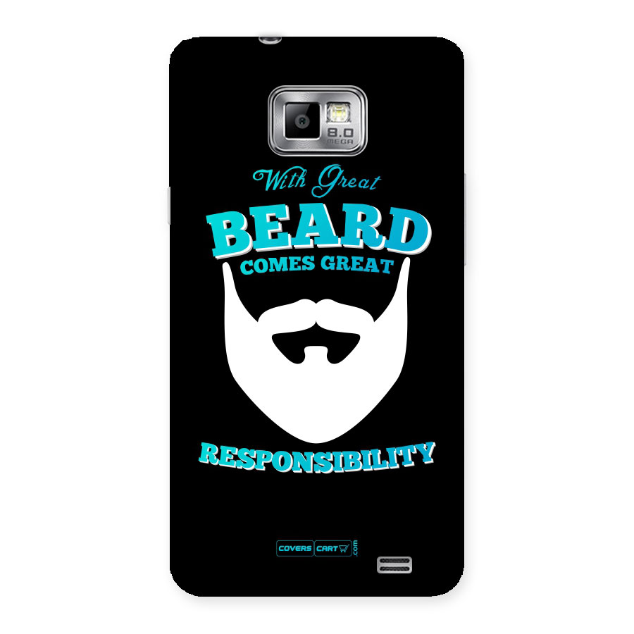 Dense Beard Back Case for Galaxy S2