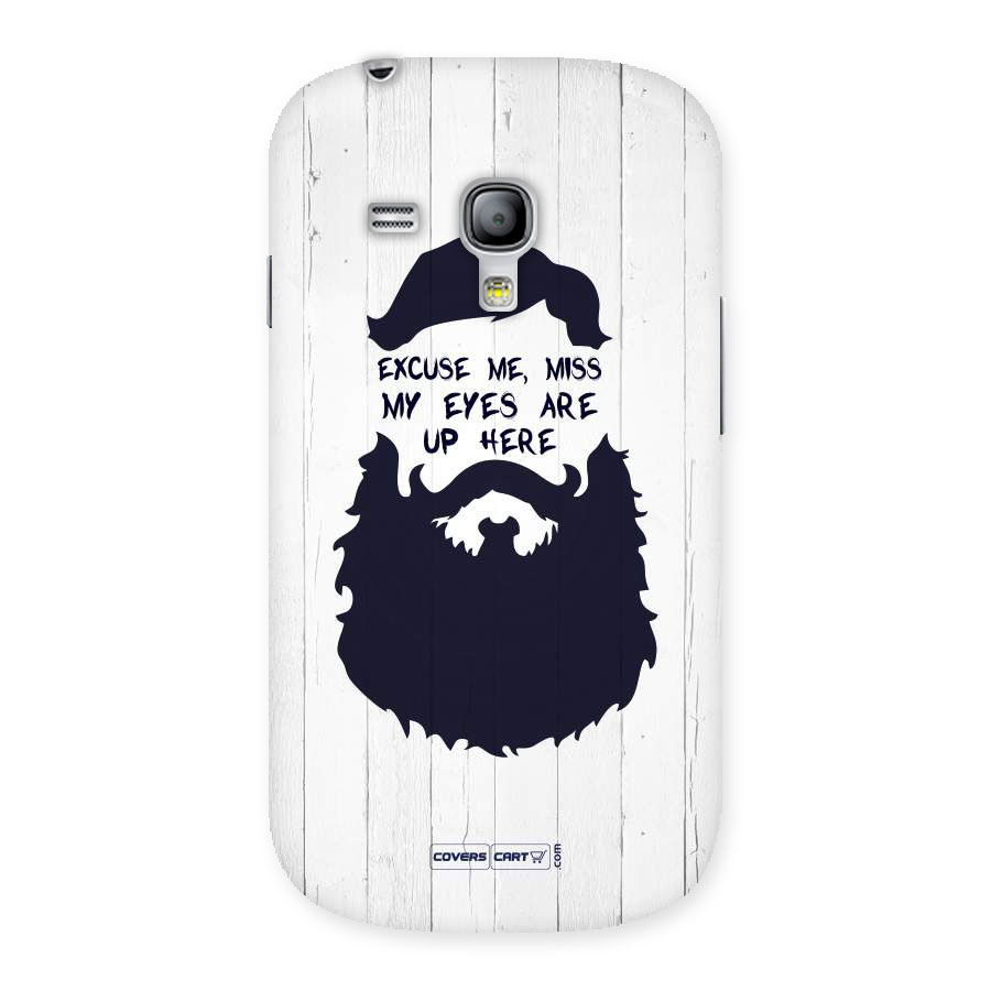 Dense Beard Back Case for Galaxy S3 Mini