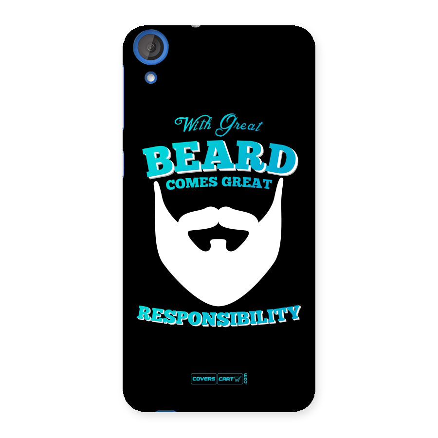 Dense Beard Back Case for HTC Desire 820