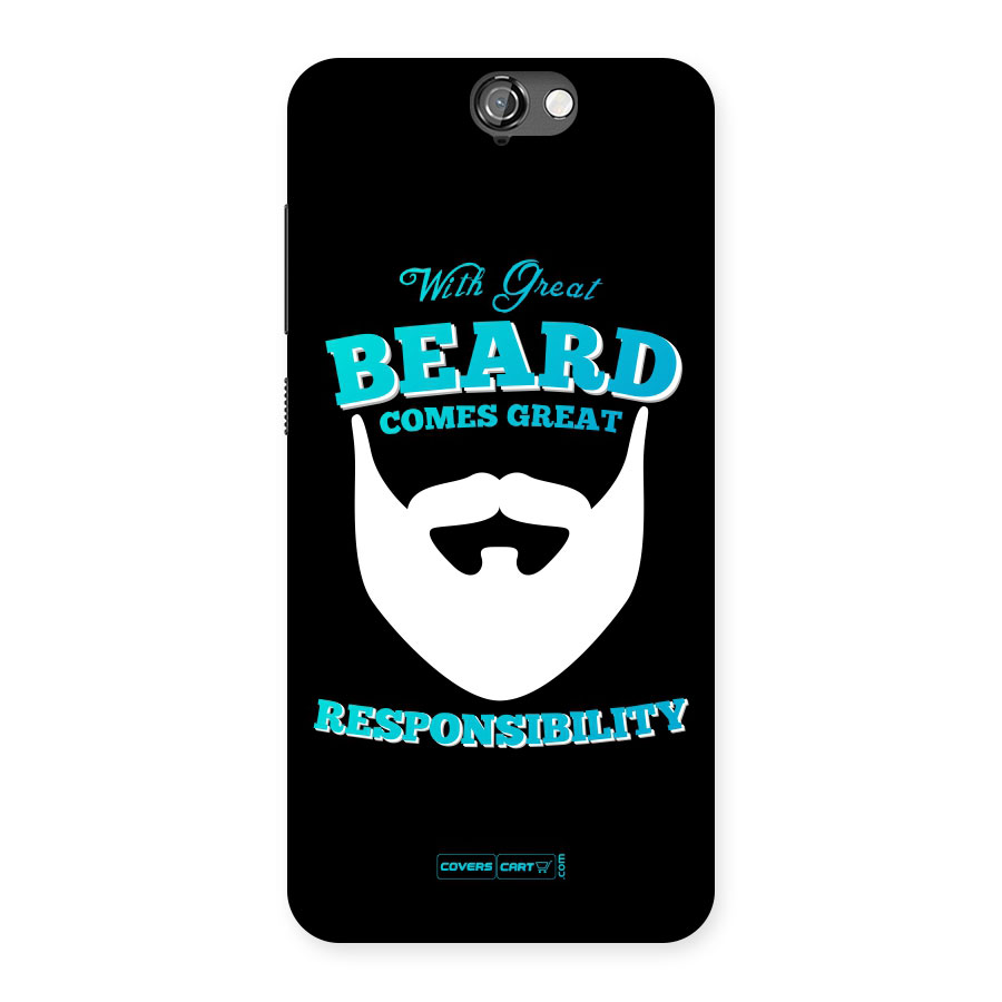 Dense Beard Back Case for HTC One A9