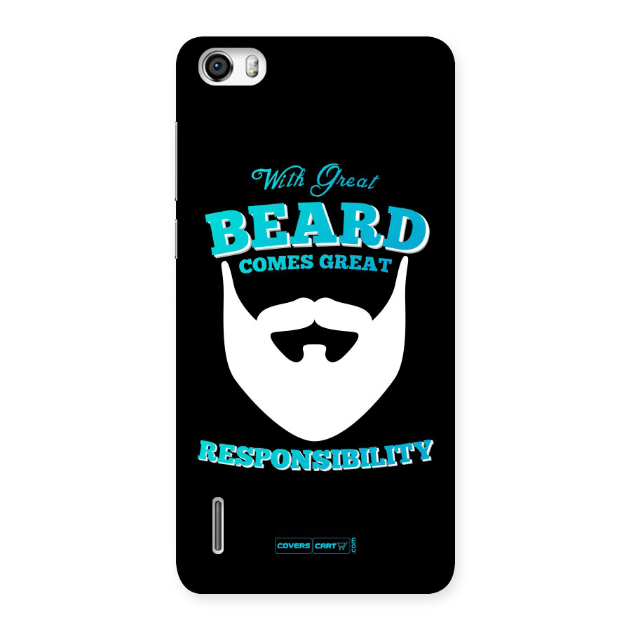 Dense Beard Back Case for Honor 6