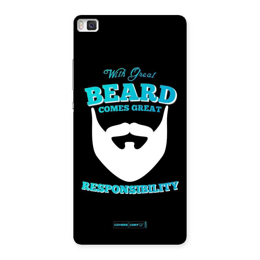 Dense Beard Back Case for Huawei P8
