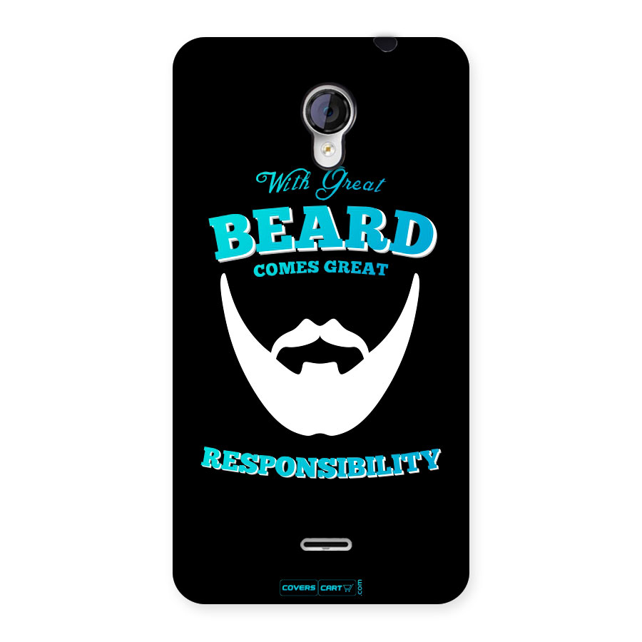 Dense Beard Back Case for Micromax Unite 2 A106