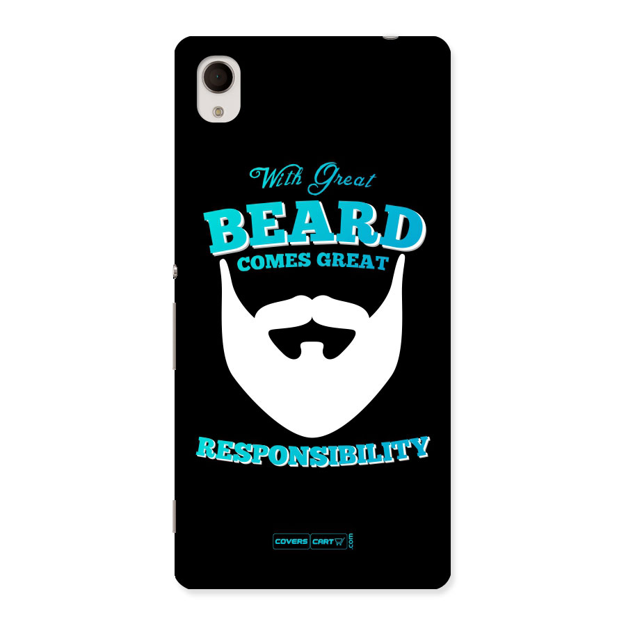 Dense Beard Back Case for Sony Xperia M4