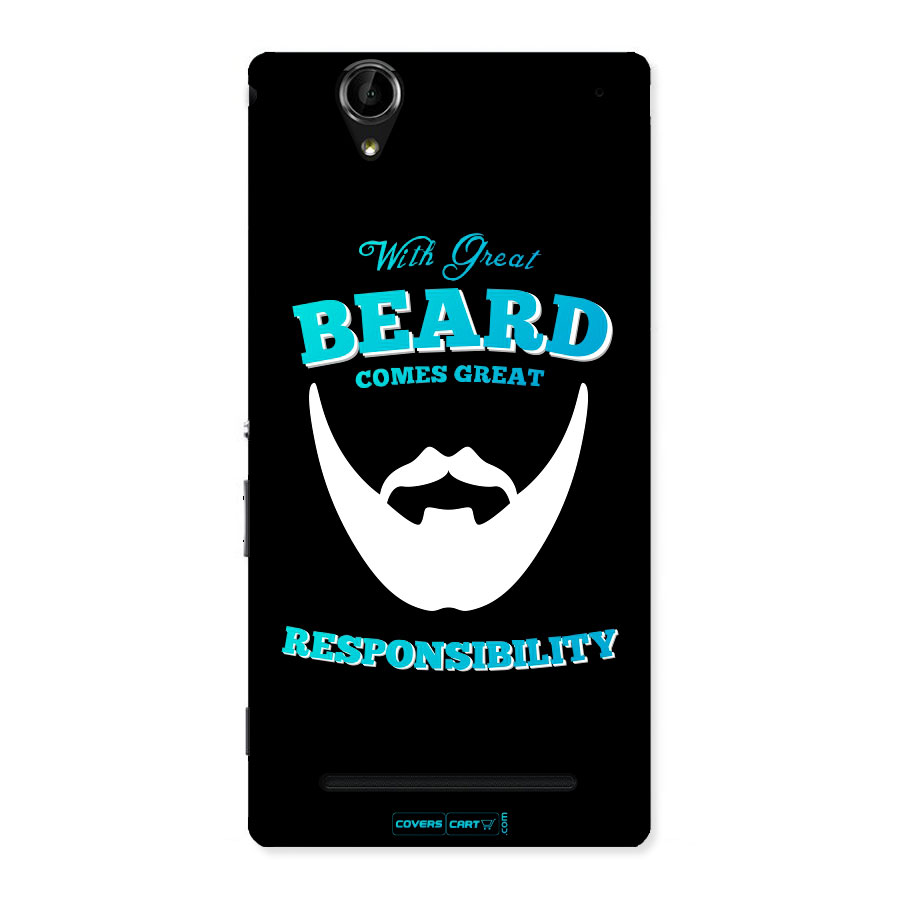 Dense Beard Back Case for Sony Xperia T2