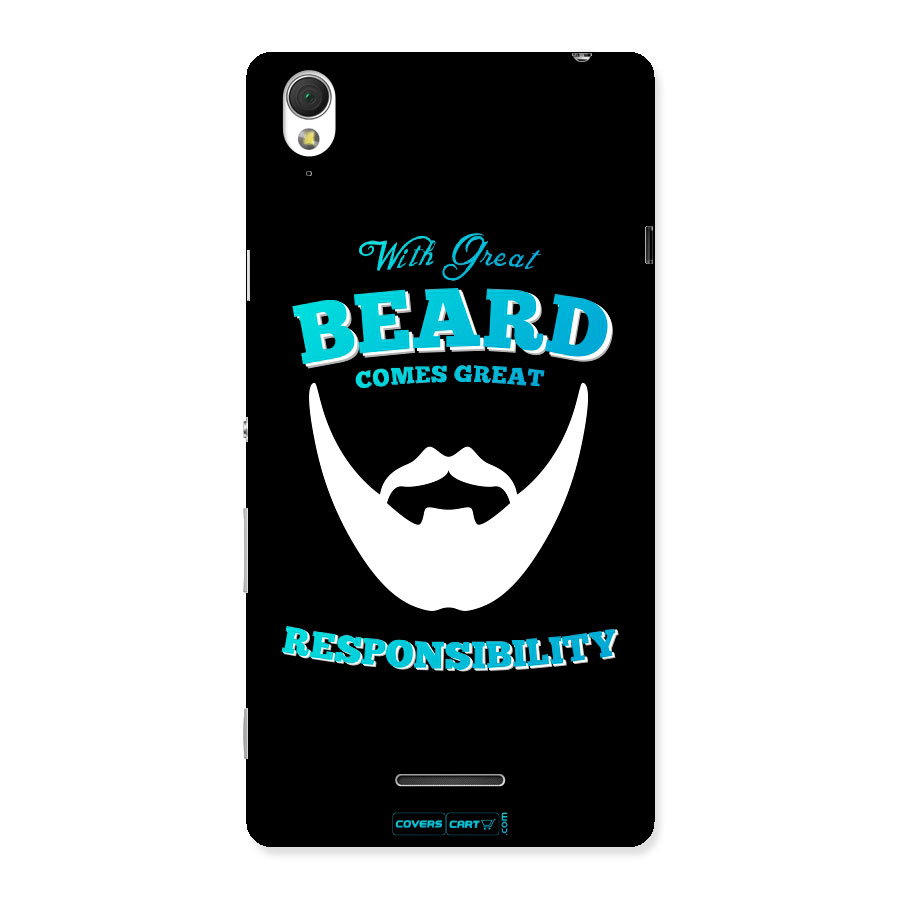 Dense Beard Back Case for Sony Xperia T3