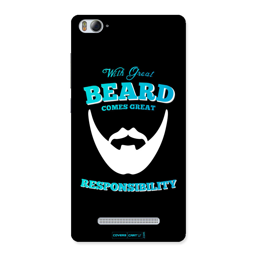 Dense Beard Back Case for Xiaomi Mi4i