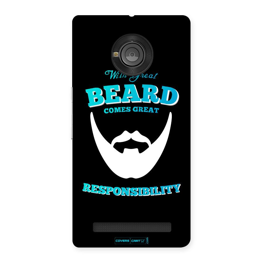 Dense Beard Back Case for Yu Yuphoria