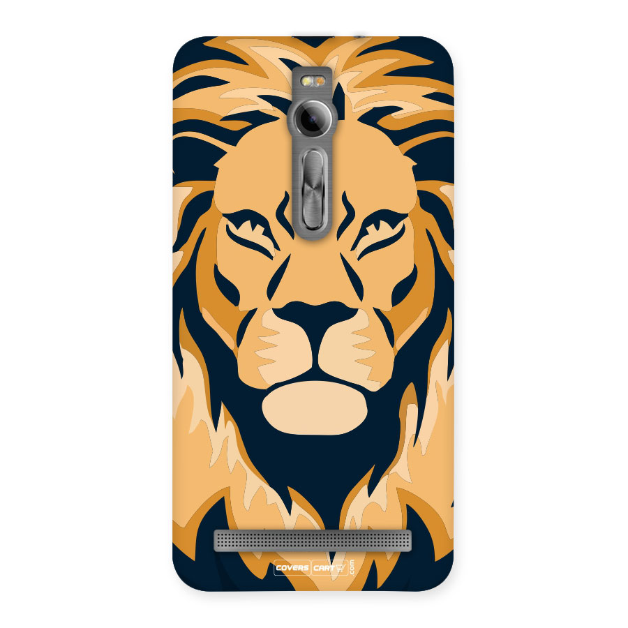 Designer Lion Back Case for Asus Zenfone 2
