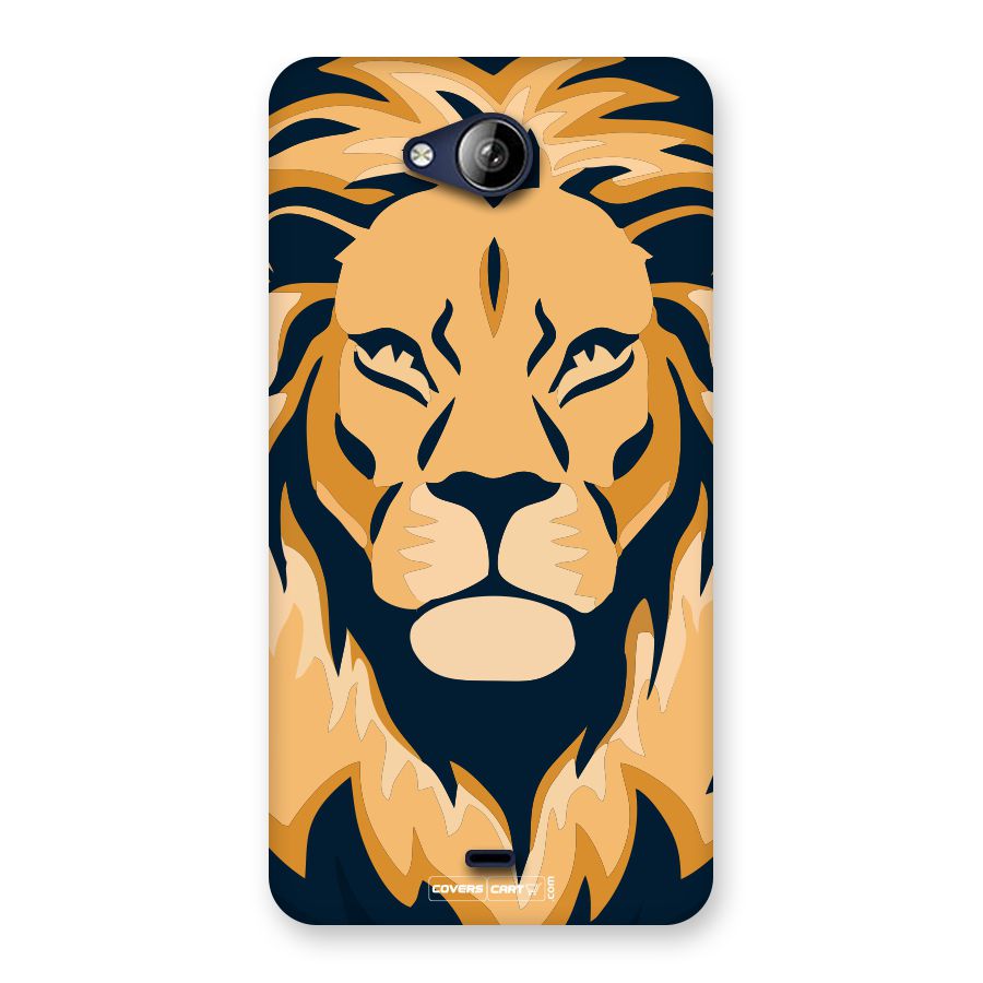Designer Lion Back Case for Canvas Play