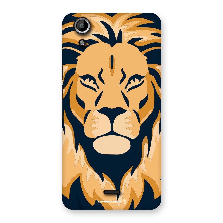 Designer Lion Back Case for Canvas Selfie Lens