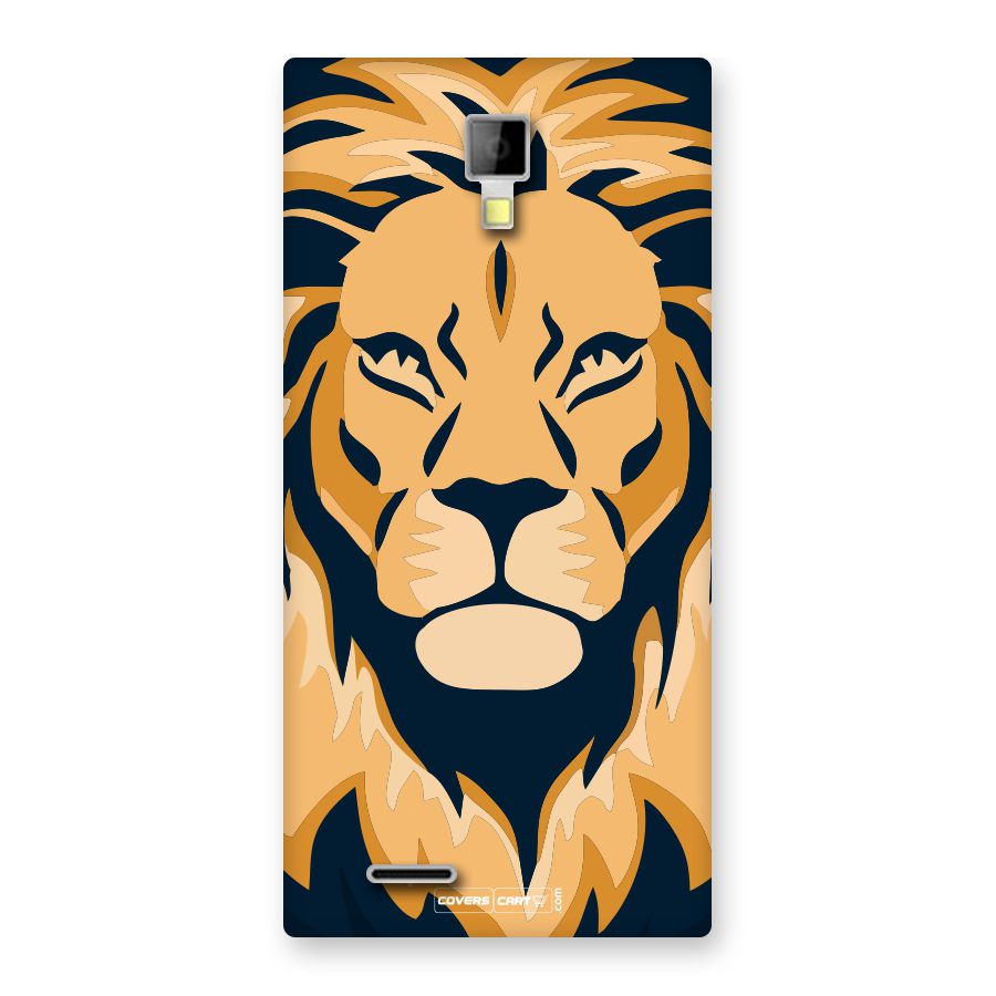 Designer Lion Back Case for Canvas Xpress