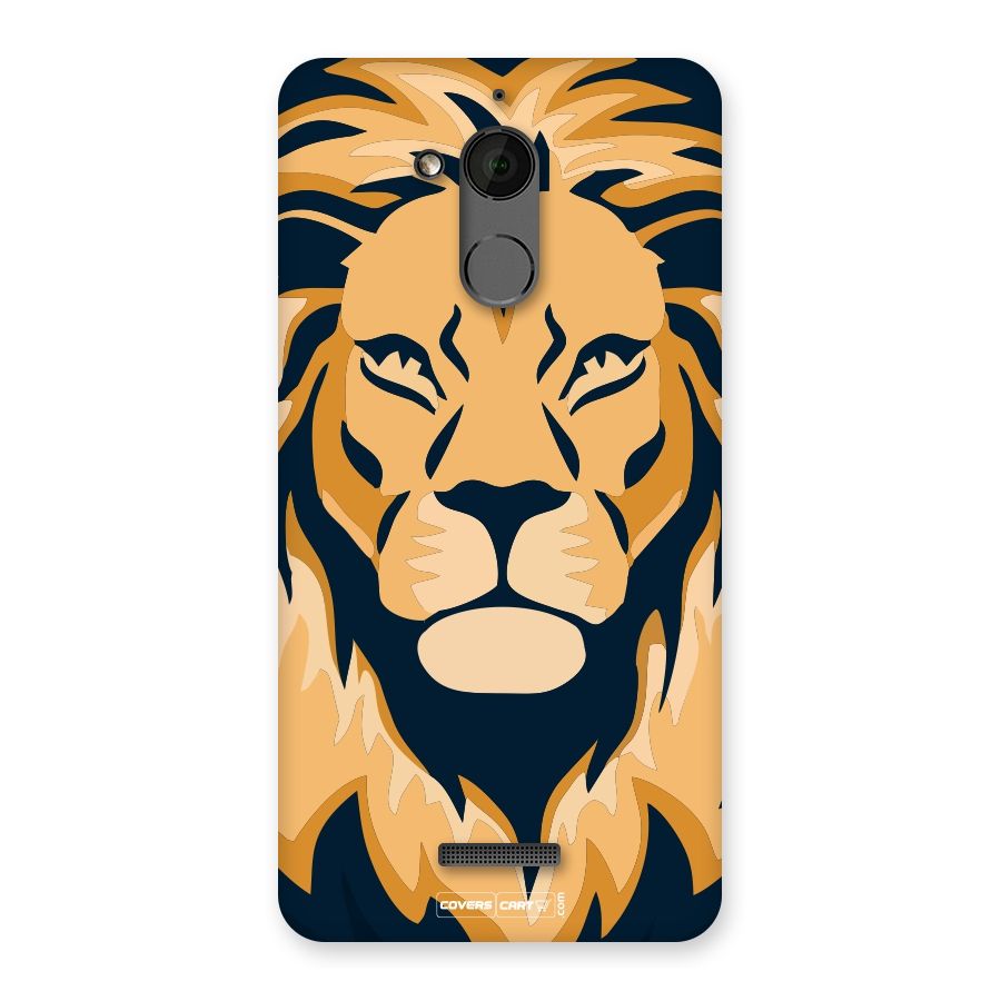 Designer Lion Back Case for Coolpad Note 5