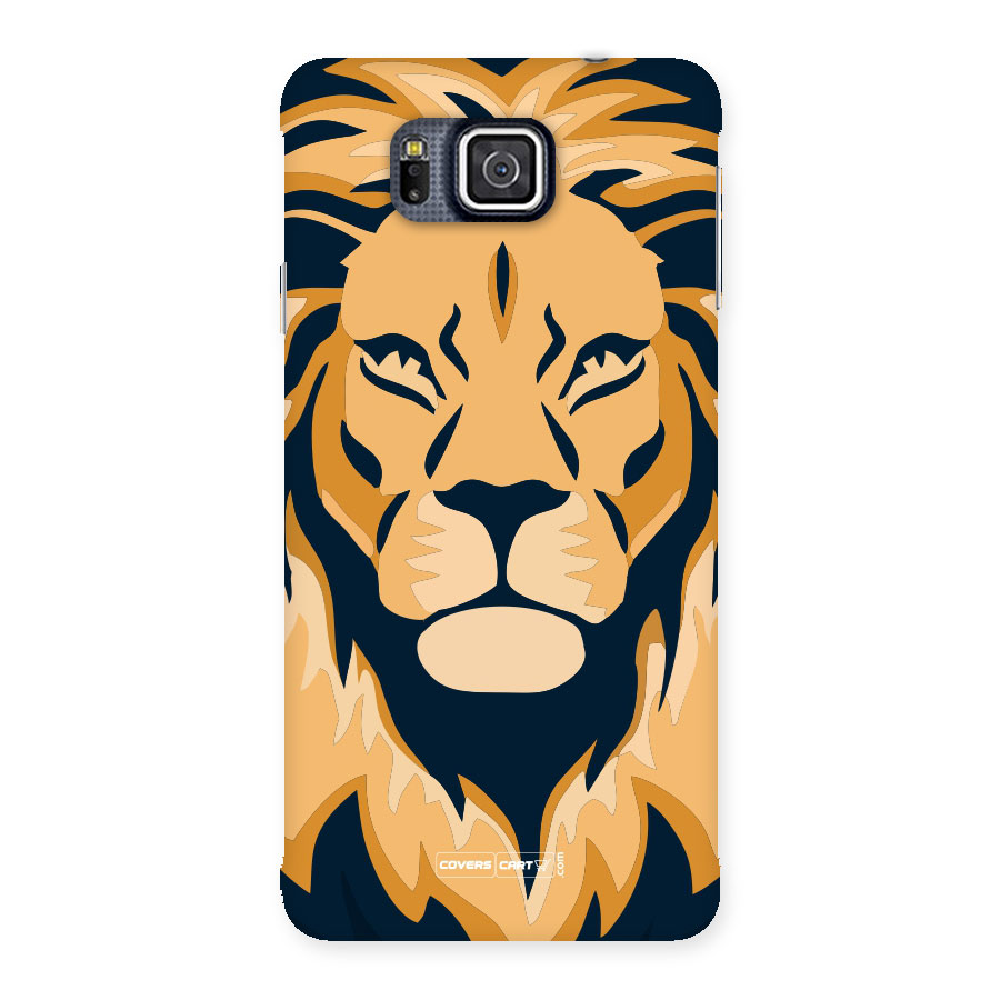 Designer Lion Back Case for Galaxy Alpha