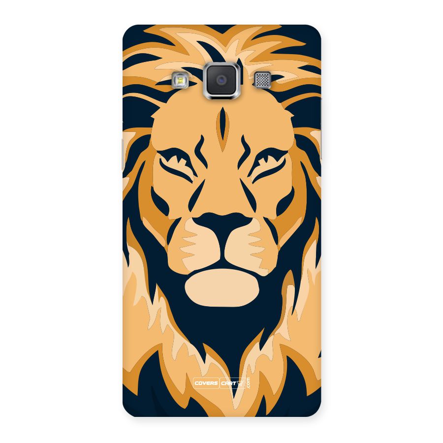 Designer Lion Back Case for Galaxy Grand Max