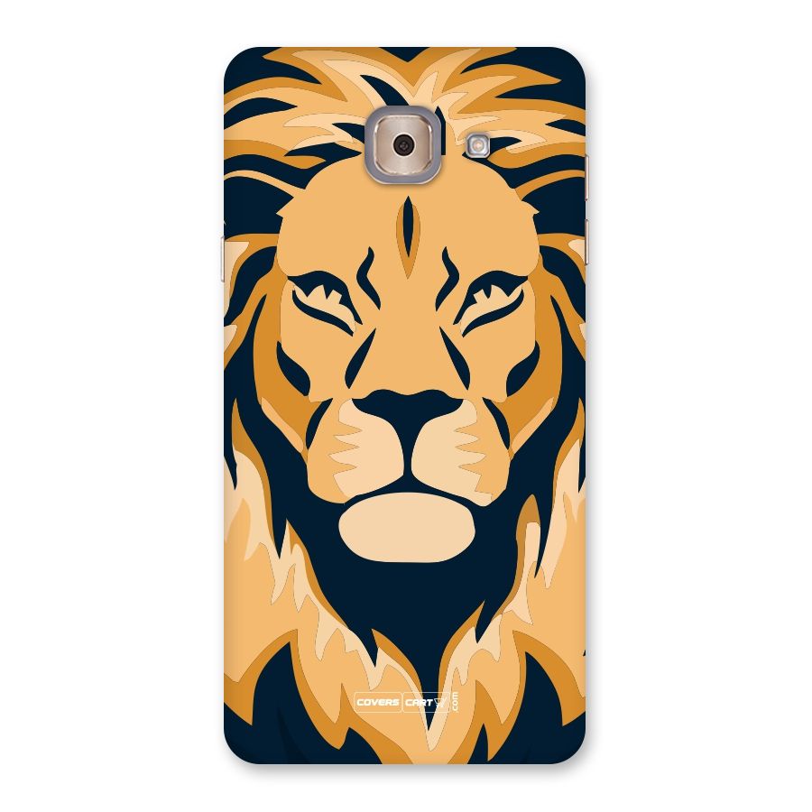 Designer Lion Back Case for Galaxy J7 Max