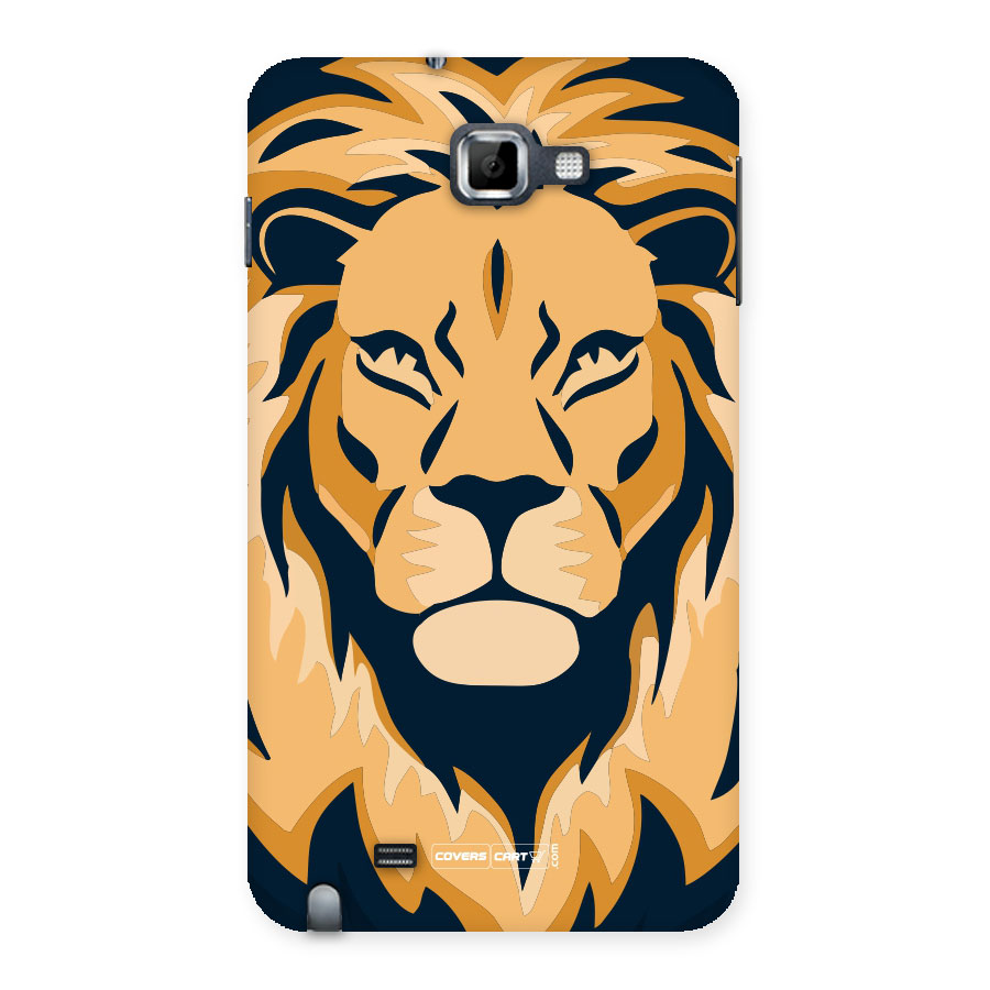 Designer Lion Back Case for Galaxy Note