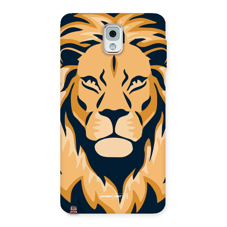 Designer Lion Back Case for Galaxy Note 3