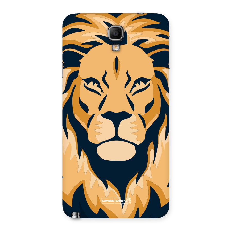 Designer Lion Back Case for Galaxy Note 3 Neo