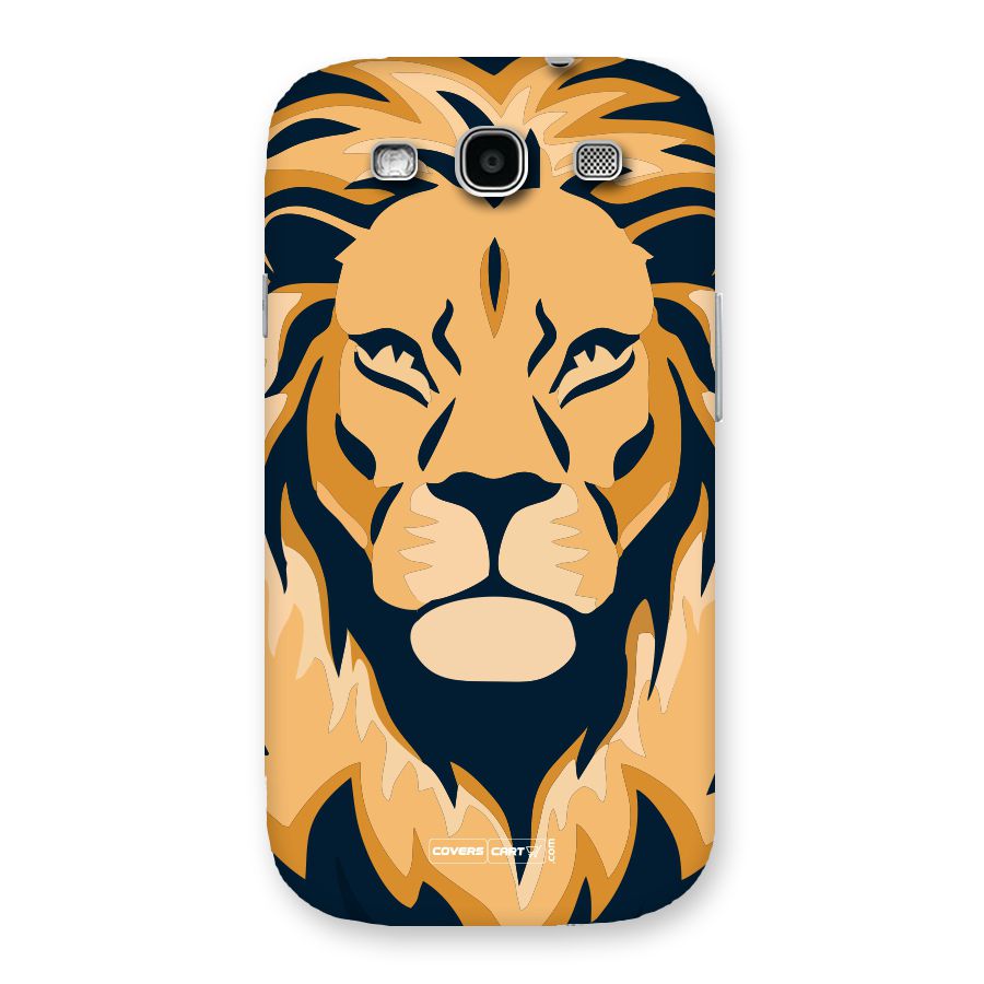 Designer Lion Back Case for Galaxy S3