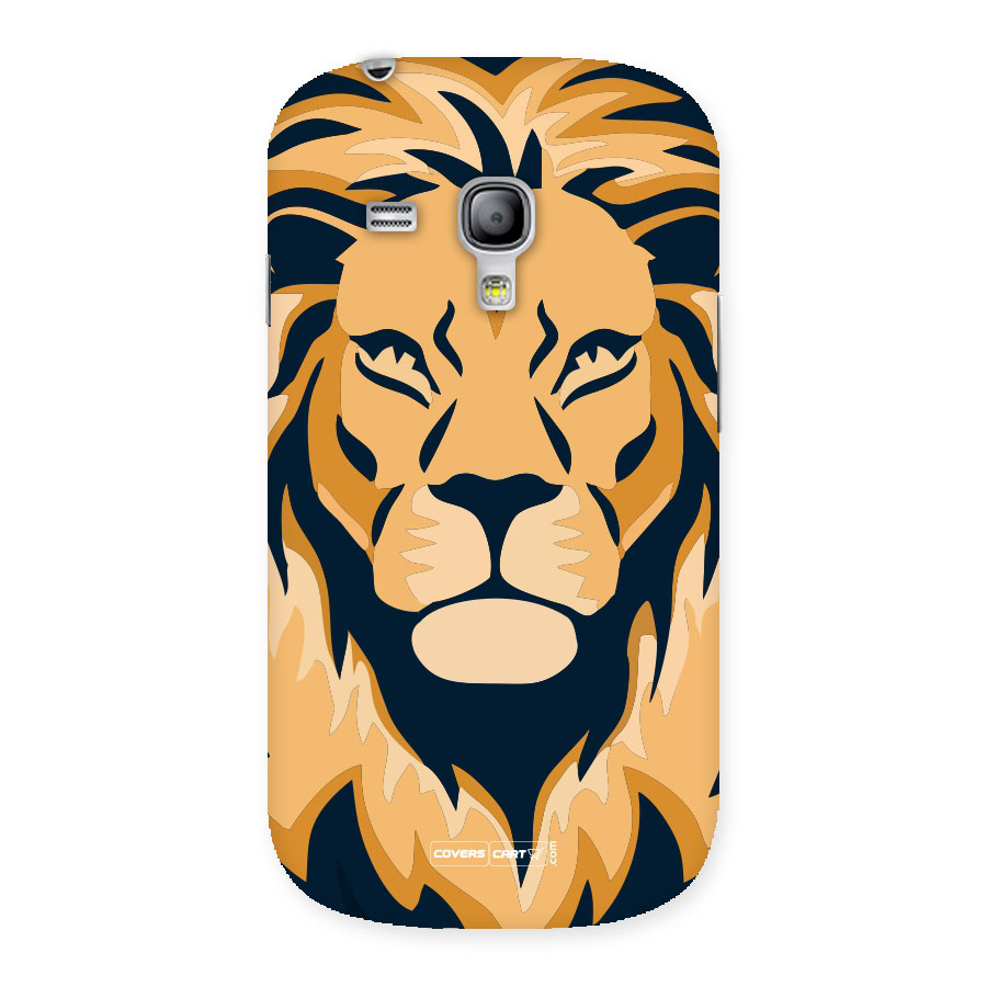 Designer Lion Back Case for Galaxy S3 Mini