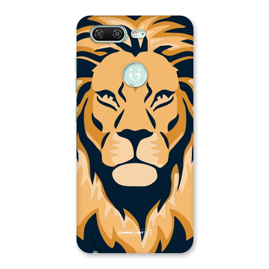 Designer Lion Back Case for Gionee S10