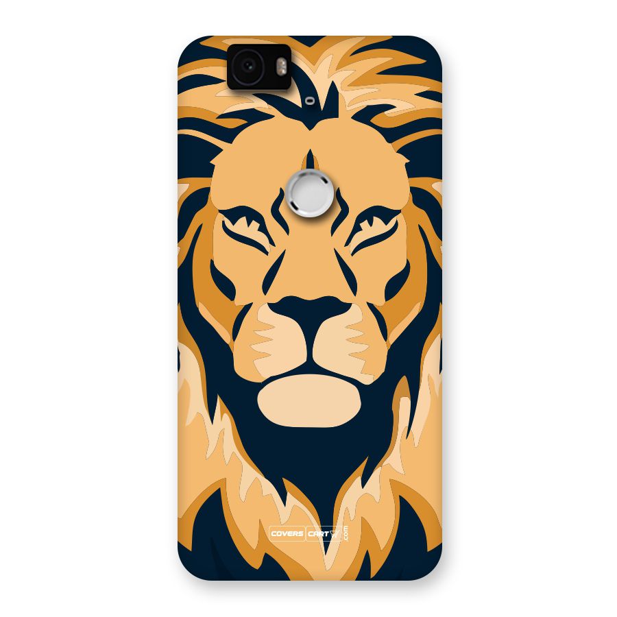 Designer Lion Back Case for Google Nexus 6P
