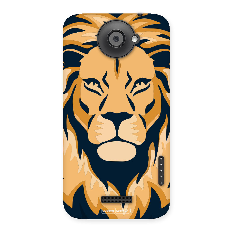 Designer Lion Back Case for HTC One X