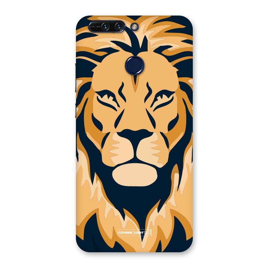 Designer Lion Back Case for Honor 8 Pro