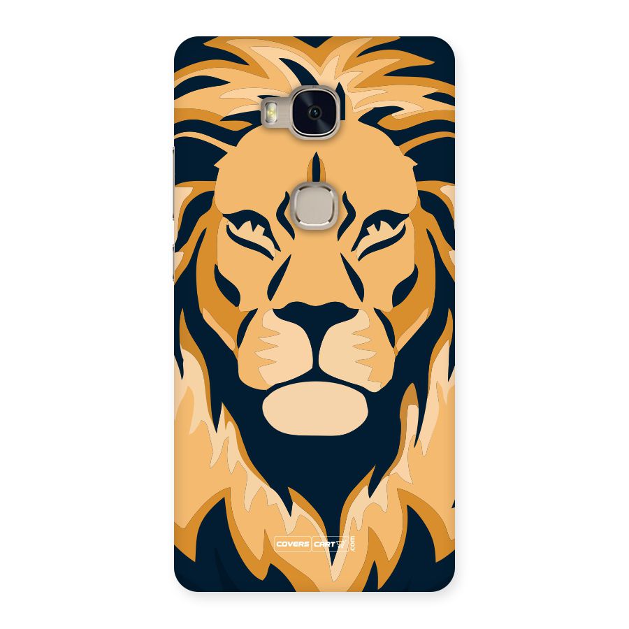 Designer Lion Back Case for Huawei Honor 5X