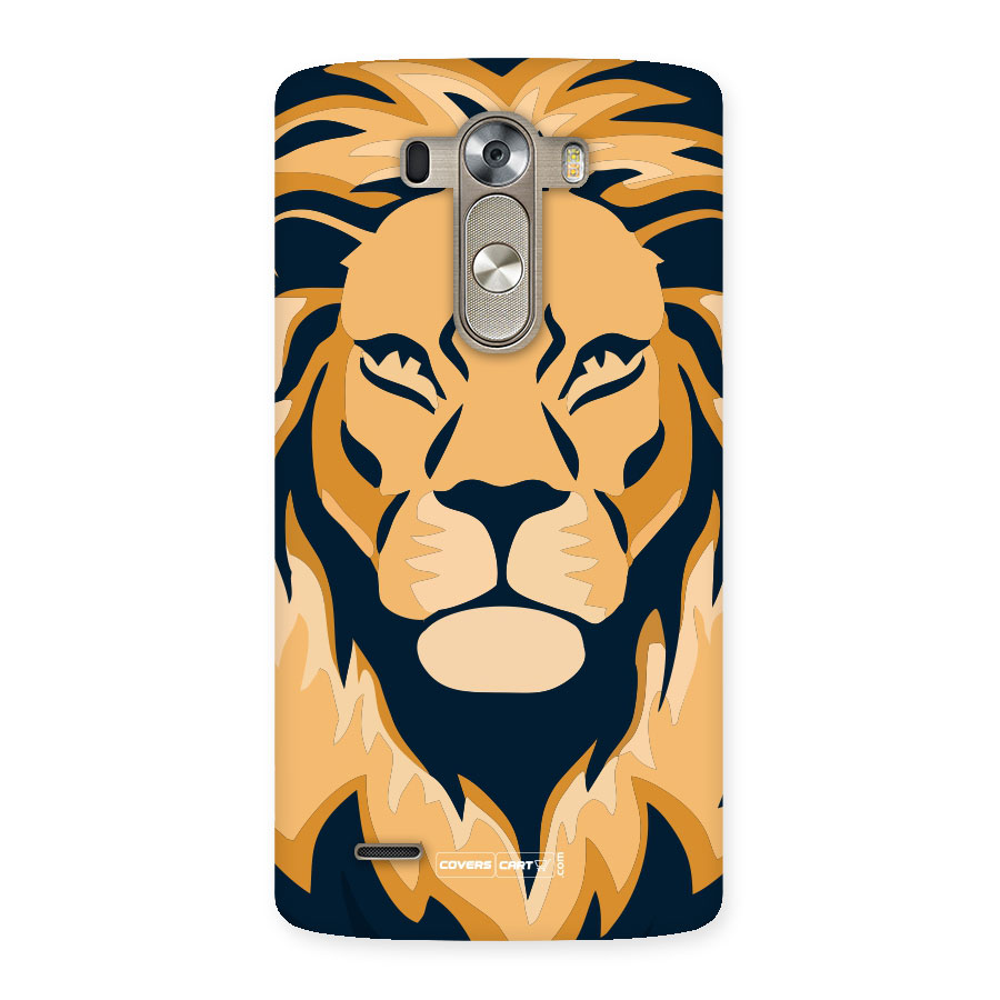 Designer Lion Back Case for LG G3