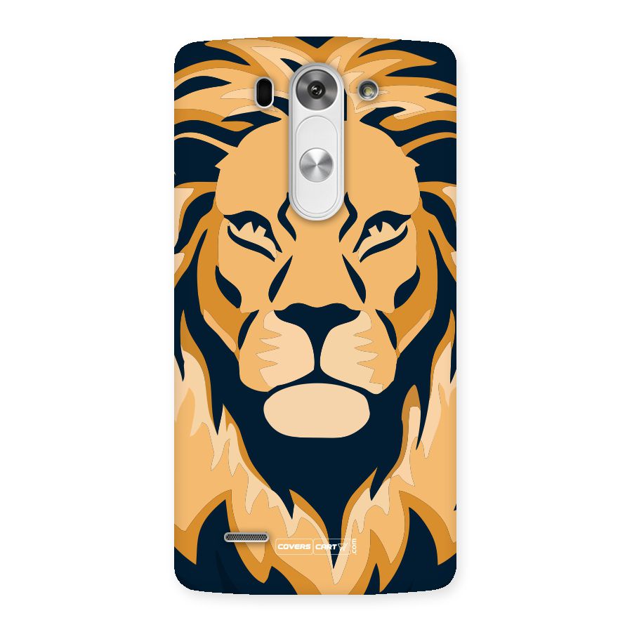 Designer Lion Back Case for LG G3 Mini